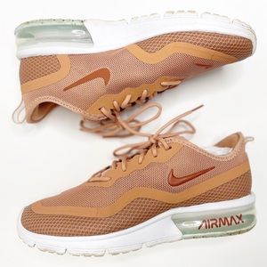 Nike Air Max lace up athletic sneakers
